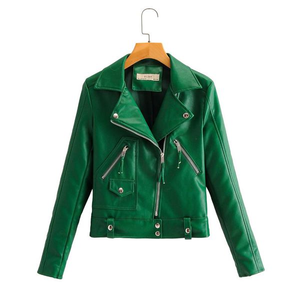 women's leather & faux arrival novel brand winter autumn motorcycle jackets green jacket women coat slim pu, Black
women's leather & faux arrival novel brand winter autumn motorcycle jackets green jacket women coat slim pu, Black