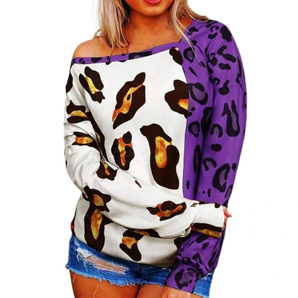 women's blouses & shirts women streetwear casual autumn clothing leopard unique printing ladies long sleeve beam cuff blouse shirt, White
women's blouses & shirts women streetwear casual autumn clothing leopard unique printing ladies long sleeve beam cuff blouse shirt, White