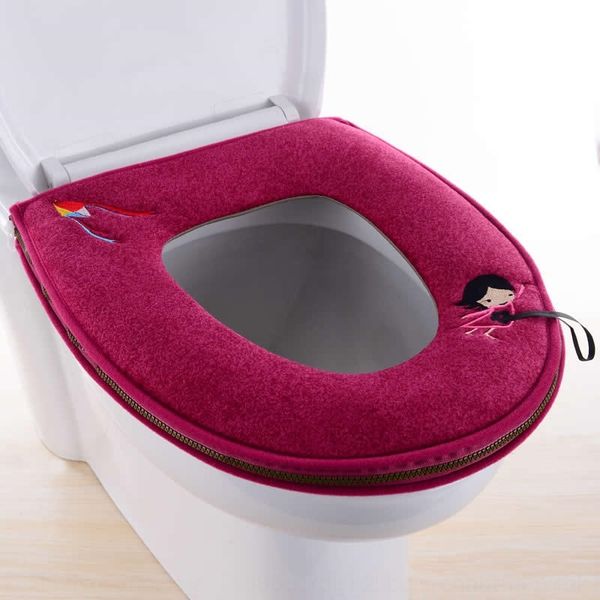 DzVq weishuo four seasons embroidery cartoon embroidered cushion zipper seat cushion zipper with handle hook toilet cover toilet stickers
DzVq weishuo four seasons embroidery cartoon embroidered cushion zipper seat cushion zipper with handle hook toilet cover toilet stickers