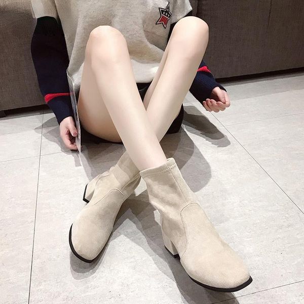 boots women sock square heels 2021 snow botas mujer invierno ladies casual spring shoes booties fashion woman, Black
boots women sock square heels 2021 snow botas mujer invierno ladies casual spring shoes booties fashion woman, Black