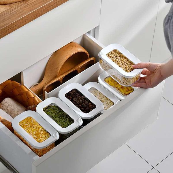 storage bottles & jars seasoning container kitchen box refrigerator multi-grain bean
storage bottles & jars seasoning container kitchen box refrigerator multi-grain bean