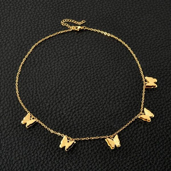 pendant necklaces butterfly necklace choker jewelry on the with butterflies stainless steel for women, Silver
pendant necklaces butterfly necklace choker jewelry on the with butterflies stainless steel for women, Silver