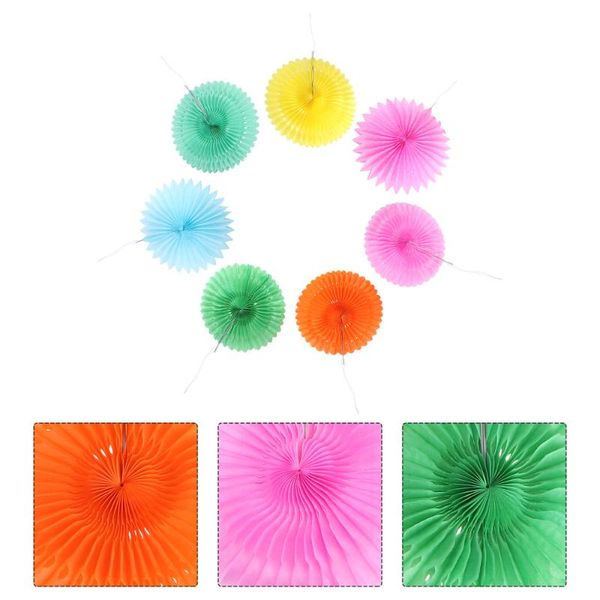 other arts and crafts 7pcs paper fans ornaments party ornament supplies (assorted color)
other arts and crafts 7pcs paper fans ornaments party ornament supplies (assorted color)