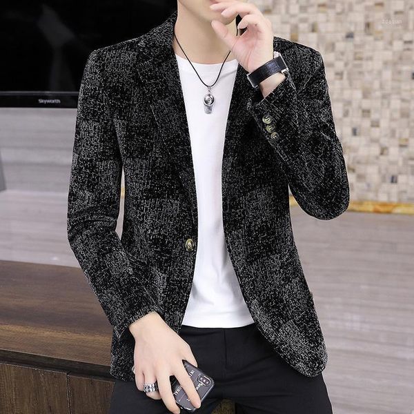 men's suits & blazers hoho 2021 spring and autumn carved printed corduroy suit youth casual trend handsome, White;black
men's suits & blazers hoho 2021 spring and autumn carved printed corduroy suit youth casual trend handsome, White;black