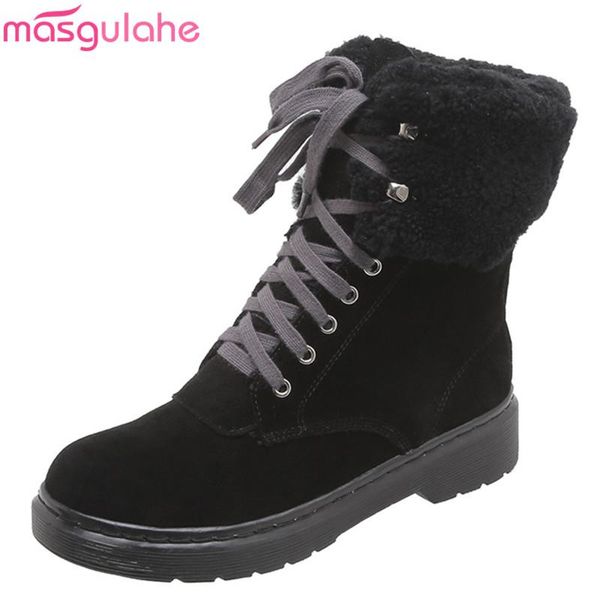 boots masgulahe 2021 brand fashion snow low heel round toe lace up ladies shoes solid color winter ankle, Black
boots masgulahe 2021 brand fashion snow low heel round toe lace up ladies shoes solid color winter ankle, Black