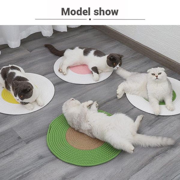 cat beds & furniture sisal scratch board pad kitten mat rug thicken anti slip rest nest premium woven rope nail scraper bed breathable
cat beds & furniture sisal scratch board pad kitten mat rug thicken anti slip rest nest premium woven rope nail scraper bed breathable