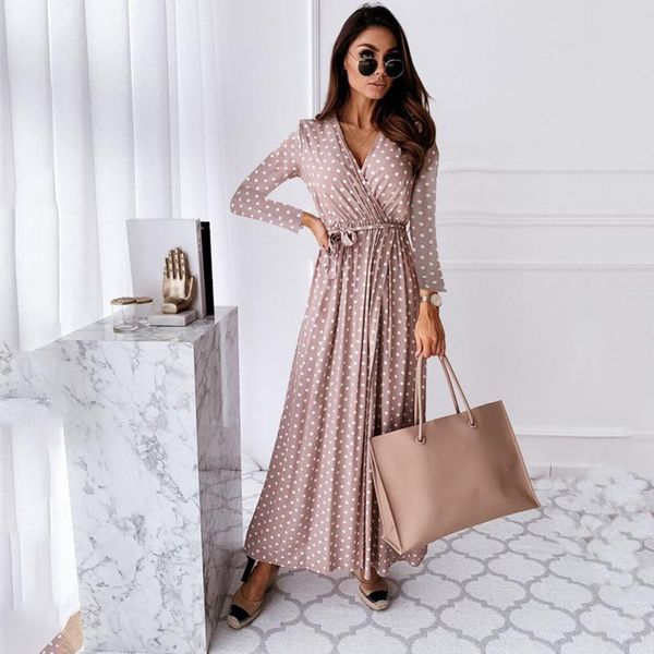 casual dresses v-neck printing split midi dress for woman 2021 spring fashion polka dot plus size 5xl bohemian beach vacation long, Black;gray
casual dresses v-neck printing split midi dress for woman 2021 spring fashion polka dot plus size 5xl bohemian beach vacation long, Black;gray