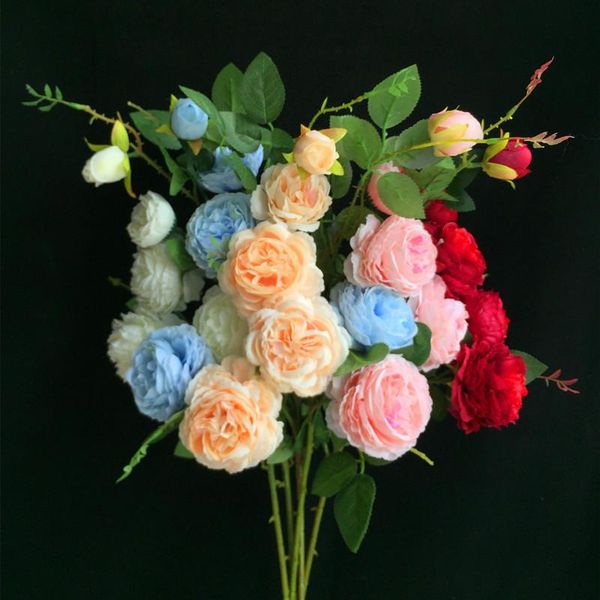 decorative flowers & wreaths 7pcs fake long stem western peony (5 heads/piece) 34.65" length full open for wedding home artificial
decorative flowers & wreaths 7pcs fake long stem western peony (5 heads/piece) 34.65" length full open for wedding home artificial
