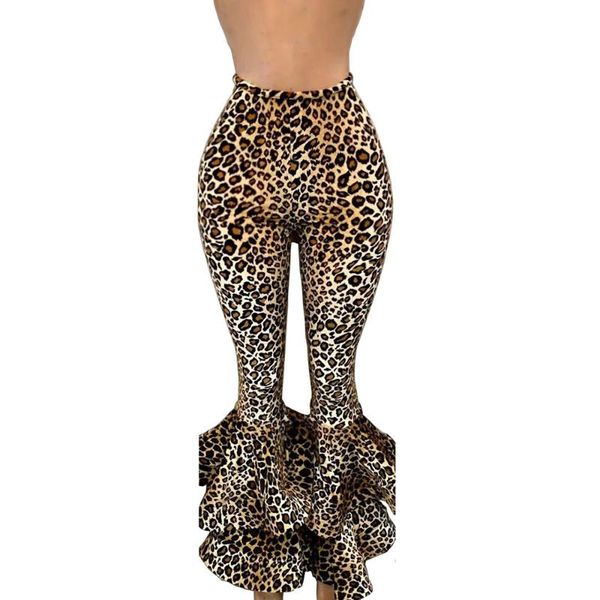 women's pants & capris fashion leopard casual women plus size 2xl layered ruffles printed female bottoms office ladies party long trous, Black;white
women's pants & capris fashion leopard casual women plus size 2xl layered ruffles printed female bottoms office ladies party long trous, Black;white