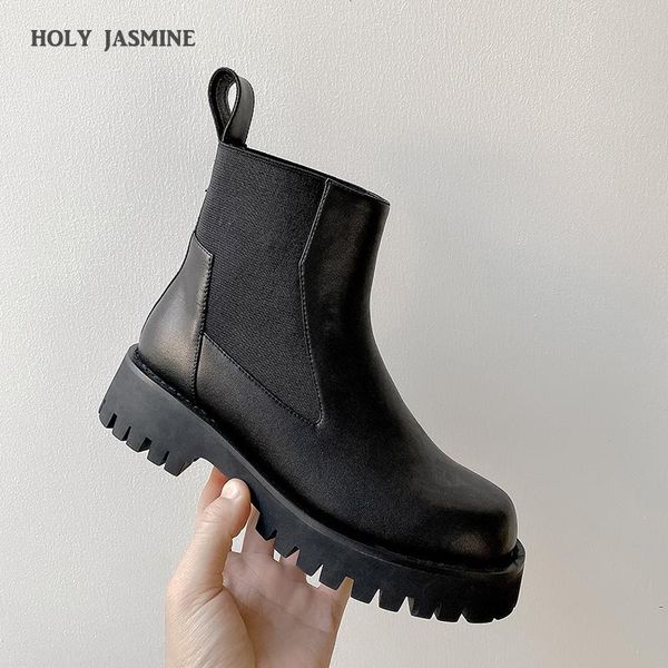 boots 2021 fashion genuine leather autumn winter platform ankle women thick heel ladies worker black
boots 2021 fashion genuine leather autumn winter platform ankle women thick heel ladies worker black