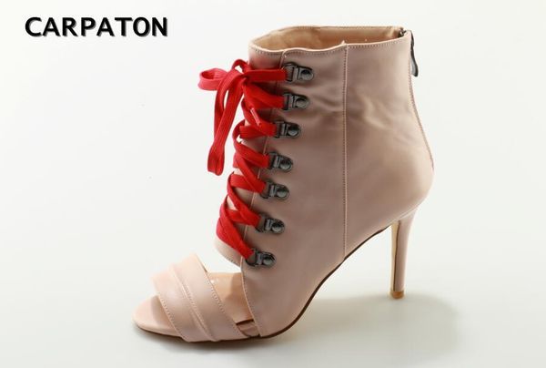 boots carpaton selling lace-up ankle for woman 2021 nude pu leather high heel cutouts gladiator sandal, Black
boots carpaton selling lace-up ankle for woman 2021 nude pu leather high heel cutouts gladiator sandal, Black