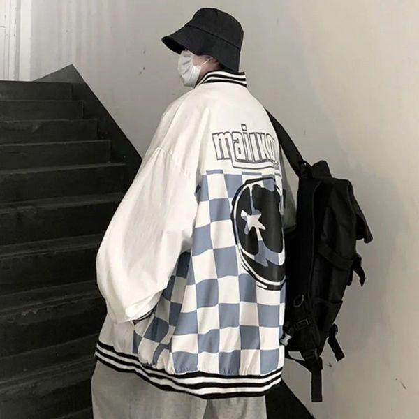 men's hoodies & sweatshirts american men's and women's baseball jacket, hong kong style retro, plaid, korean style, Black
men's hoodies & sweatshirts american men's and women's baseball jacket, hong kong style retro, plaid, korean style, Black