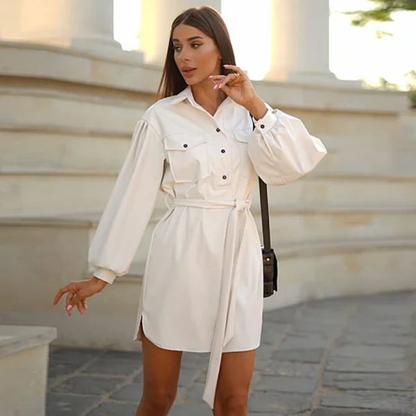 dresses women vintage sashes lantern sleeve a-line turn down collar buttons solid elegant casual mini new fashion dress, Black;gray
dresses women vintage sashes lantern sleeve a-line turn down collar buttons solid elegant casual mini new fashion dress, Black;gray