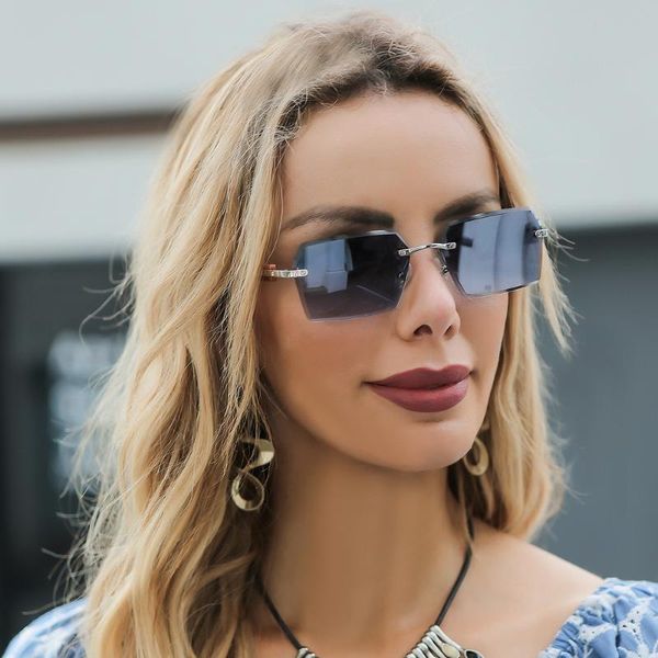 sunglasses rectangle blue frameless rimless men 2021 square metal sun glasses women mirror sea summar style, White;black
sunglasses rectangle blue frameless rimless men 2021 square metal sun glasses women mirror sea summar style, White;black