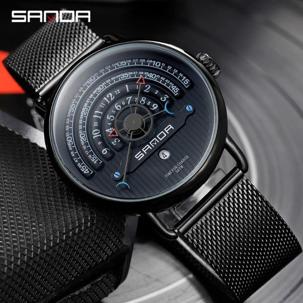 wristwatches sanda fashion watches men creative stainless mesh belt calendar waterproof sports quartz watch relogio masculino, Slivery;brown
wristwatches sanda fashion watches men creative stainless mesh belt calendar waterproof sports quartz watch relogio masculino, Slivery;brown