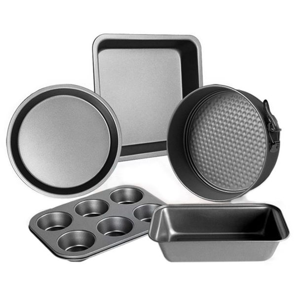 cake tools luda 5-piece carbon steel baking mold set oven home biscuit tray pizza dish kitchen tool
cake tools luda 5-piece carbon steel baking mold set oven home biscuit tray pizza dish kitchen tool