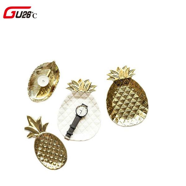 dishes & plates gold decorative pineapple leaf ceramic charger plate porcelain candy trinket dish jewelry storage crockery tableware
dishes & plates gold decorative pineapple leaf ceramic charger plate porcelain candy trinket dish jewelry storage crockery tableware