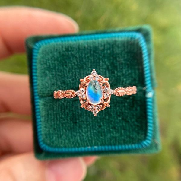 cluster rings gz natural moonstone gemstones for women genuine 925 sterling silver wedding promise ring band gift fine jewelry, Golden;silver
cluster rings gz natural moonstone gemstones for women genuine 925 sterling silver wedding promise ring band gift fine jewelry, Golden;silver