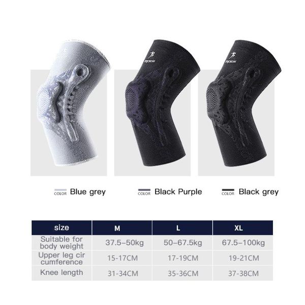 strap knee braces silicone pads for arthritis joints support meniscus compression protection sport elbow &, Black;gray
strap knee braces silicone pads for arthritis joints support meniscus compression protection sport elbow &, Black;gray