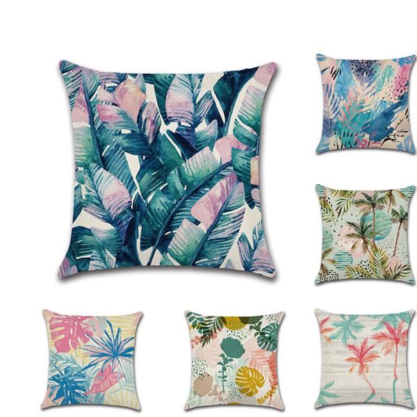 cushion/decorative pillow small fresh linen cushion cover decorative pillowcase tropical botanic leaves 45*45cm case
cushion/decorative pillow small fresh linen cushion cover decorative pillowcase tropical botanic leaves 45*45cm case