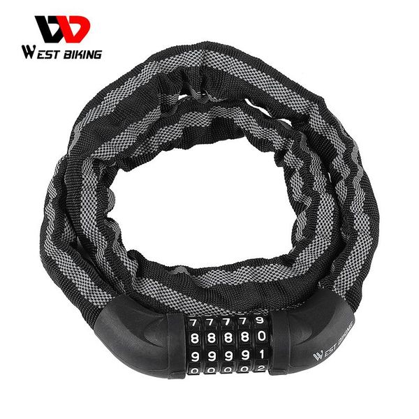 bike locks west biking password bicycle lock reflective anti-theft mtb road chain for scooter e-bike outdoor cycling accessories
bike locks west biking password bicycle lock reflective anti-theft mtb road chain for scooter e-bike outdoor cycling accessories