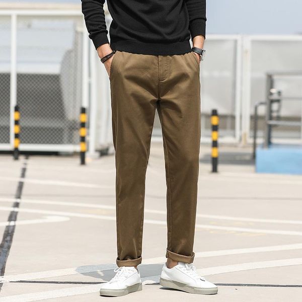men's pants autumn/ winter stretch fashion mercerized cotton business trousers khaki black for men
men's pants autumn/ winter stretch fashion mercerized cotton business trousers khaki black for men