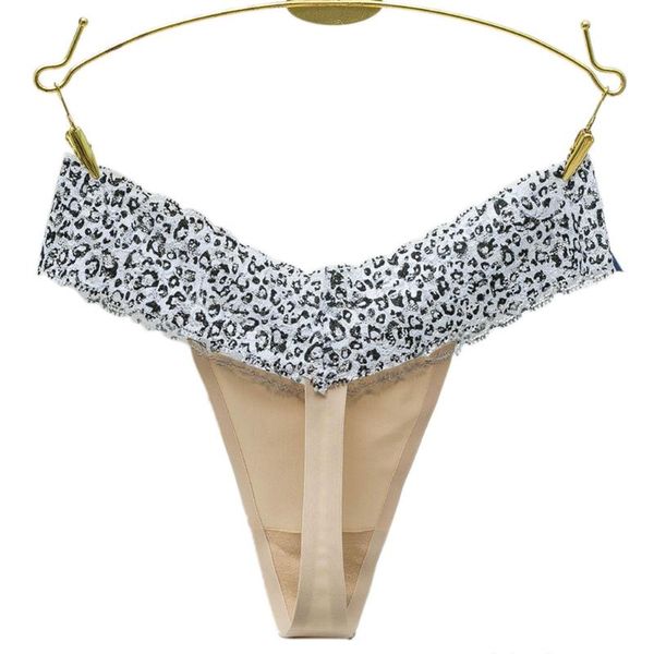 women's breathable cotton thong panties patchwork leopard lace low waist thongs for female, Black;pink
women's breathable cotton thong panties patchwork leopard lace low waist thongs for female, Black;pink
