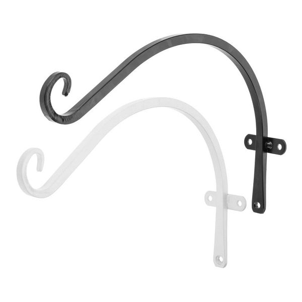 hooks & rails 1/2pcs nordic style iron black/white wall hanging flower pot support plant bracket hook hanger balcony home decoration 309*217
hooks & rails 1/2pcs nordic style iron black/white wall hanging flower pot support plant bracket hook hanger balcony home decoration 309*217