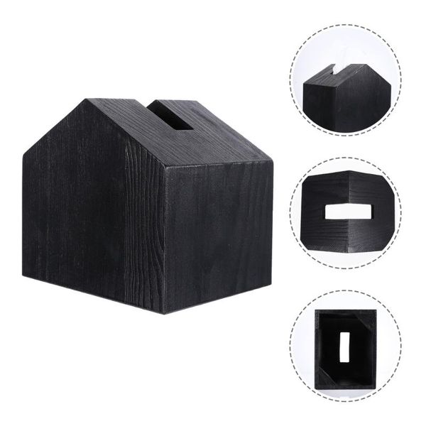 1pc wood house tissue box creative case household storage boxes & napkins 
1pc wood house tissue box creative case household storage boxes & napkins