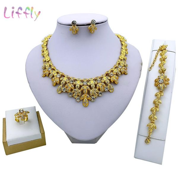 earrings & necklace liffly charm women fashion jewelry sets bracelet ring nigeria party luxury set, Silver
earrings & necklace liffly charm women fashion jewelry sets bracelet ring nigeria party luxury set, Silver