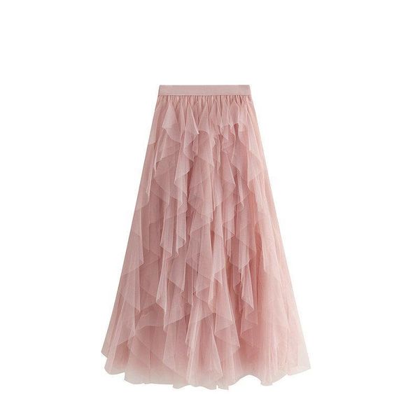 skirts autumn winter korean elastic waist womens slim mesh irregular high long skirt women, Black
skirts autumn winter korean elastic waist womens slim mesh irregular high long skirt women, Black