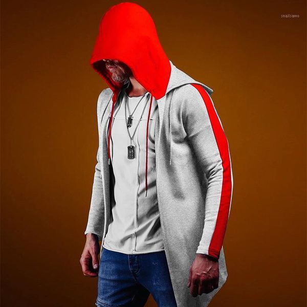 men's hoodies & sweatshirts 2021 autumn mens contrast color double hat zip up fashion male slim hooded sweatshirt cardigan polerones d, Black
men's hoodies & sweatshirts 2021 autumn mens contrast color double hat zip up fashion male slim hooded sweatshirt cardigan polerones d, Black