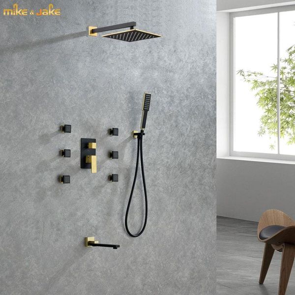 bathroom shower sets matte gold black brass set brush luxury bath rainfall in wall bathtub mixer
bathroom shower sets matte gold black brass set brush luxury bath rainfall in wall bathtub mixer