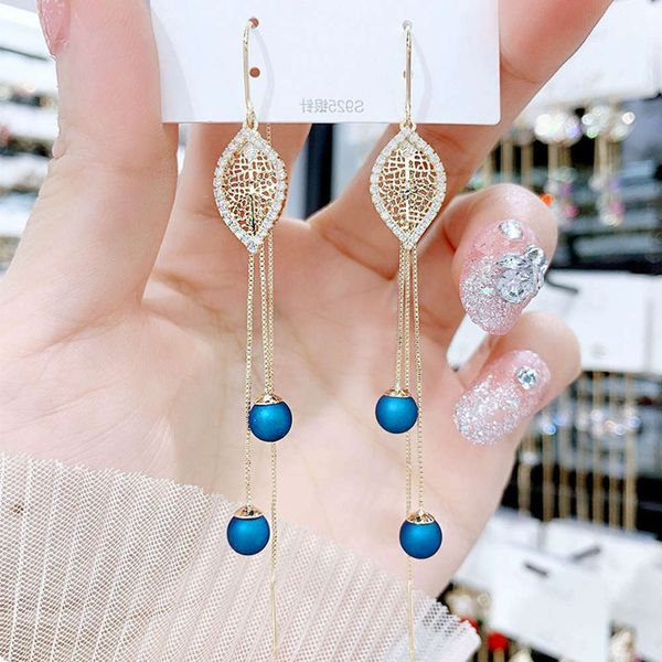 yiye rich ear line tassel 2021 new fashion korean temperament net red personality round face thin earrings girl, Black
yiye rich ear line tassel 2021 new fashion korean temperament net red personality round face thin earrings girl, Black