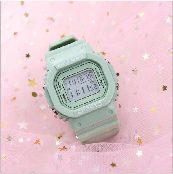 wristwatches creative ins green digital sports watches outdoor fashion watch female student clocks multi-function rubber acrylic, Slivery;brown
wristwatches creative ins green digital sports watches outdoor fashion watch female student clocks multi-function rubber acrylic, Slivery;brown