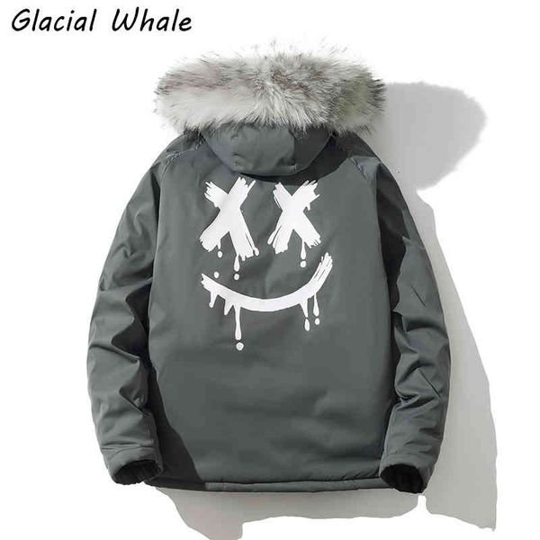 men black glacialwhale winter jacket hiphop down parkas windproof fur hooded collar thicken coat thick warm male
men black glacialwhale winter jacket hiphop down parkas windproof fur hooded collar thicken coat thick warm male