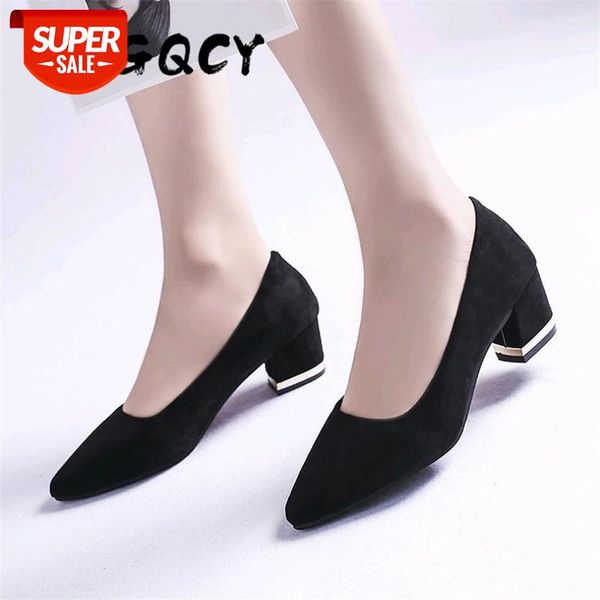 suede high heels pointed pumps women spring autumn shoes woman fashion shallow square office slip-on wedding ladies shoe #hm11, Black
suede high heels pointed pumps women spring autumn shoes woman fashion shallow square office slip-on wedding ladies shoe #hm11, Black