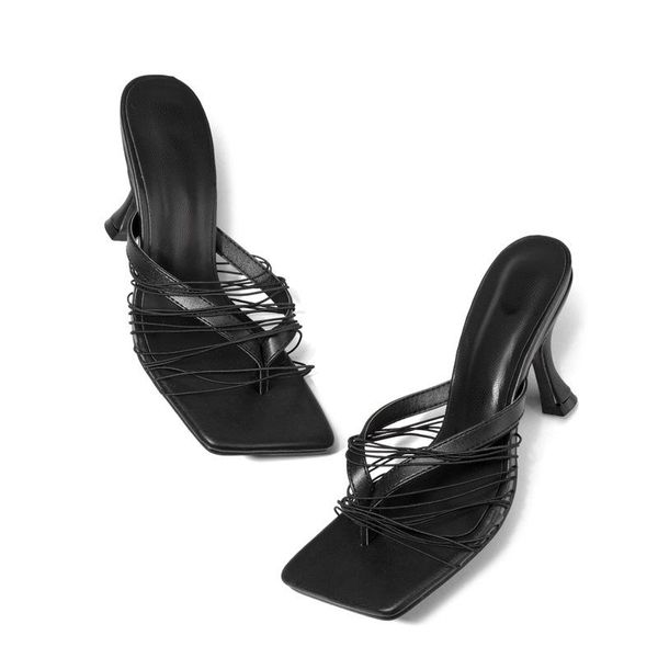 sandals 2021 personalized fashion mid-heel women shoes flip flop cross border office high heels, Black
sandals 2021 personalized fashion mid-heel women shoes flip flop cross border office high heels, Black