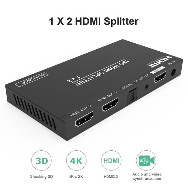 in 2 out 2.0 splitter 4k hdtv video display sharing adapter distributor for audio format lpcm/dolby digital wireless camera kits
in 2 out 2.0 splitter 4k hdtv video display sharing adapter distributor for audio format lpcm/dolby digital wireless camera kits