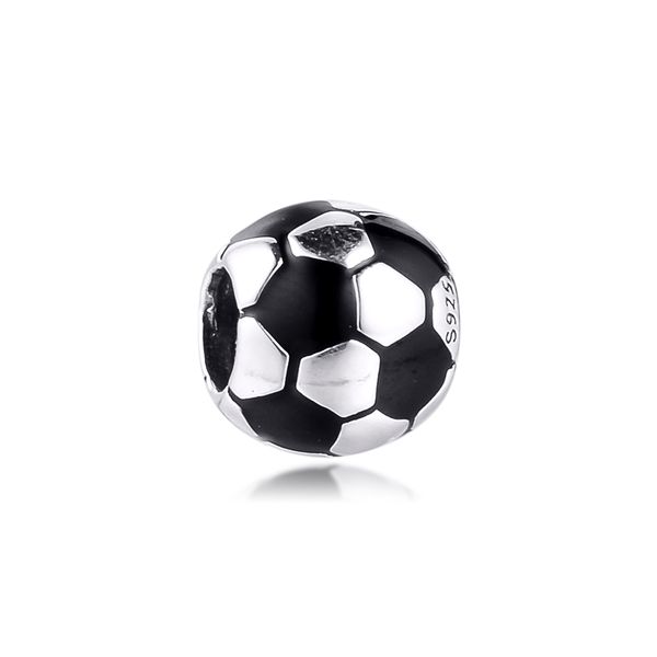 whole 925 sterling silver black enamel soccer ball charms fits original pandora bracelets metal beads diy jewelry making
whole 925 sterling silver black enamel soccer ball charms fits original pandora bracelets metal beads diy jewelry making