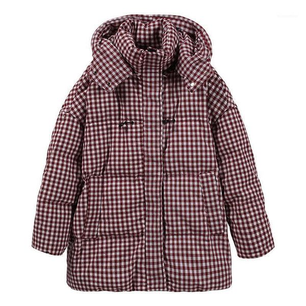 women's down & parkas red plaid white duck jacket hooded loose mid-length keep warm winter 2021 fashion clothing veste femme coat, Black
women's down & parkas red plaid white duck jacket hooded loose mid-length keep warm winter 2021 fashion clothing veste femme coat, Black