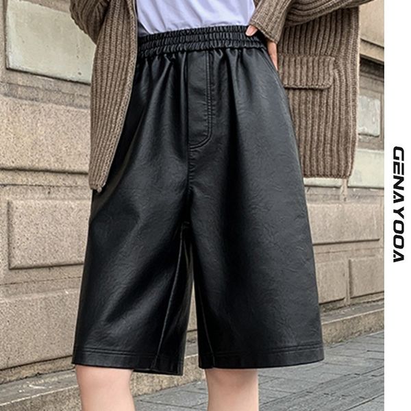 genayooa fashion plus size biker women casual pu balck autumn streetwear leather high waisted shorts winter spring 210417, White;black
genayooa fashion plus size biker women casual pu balck autumn streetwear leather high waisted shorts winter spring 210417, White;black