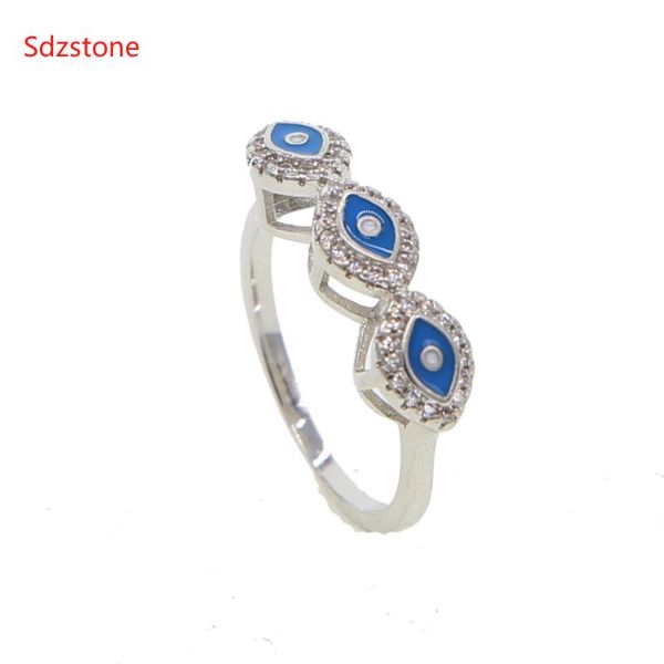 White Blue Enamel Eye Punk Anel Ring Anillos Turkish Evil Rings Jewelry Bff Friends Couple Fashion Designer Wedding, Slivery;golden
White Blue Enamel Eye Punk Anel Ring Anillos Turkish Evil Rings Jewelry Bff Friends Couple Fashion Designer Wedding, Slivery;golden
