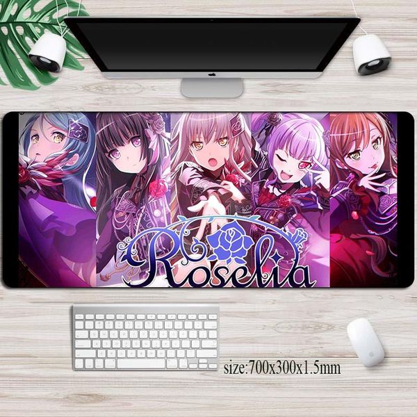 mouse pads & wrist rests anime pad computer with large size 700x300mm bang dream cartoon pc mat keyboard gaming cute
mouse pads & wrist rests anime pad computer with large size 700x300mm bang dream cartoon pc mat keyboard gaming cute