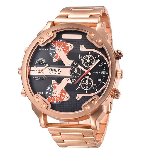 wristwatches brands exquisite men's fashion luxury business watch stainless steel sport analog quartz mens wristwatch saat reloj xfcs, Slivery;brown
wristwatches brands exquisite men's fashion luxury business watch stainless steel sport analog quartz mens wristwatch saat reloj xfcs, Slivery;brown