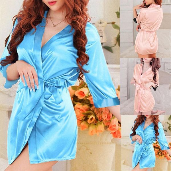 summer bride wedding robe satin women sleepwear nightgown nightdress kimono bathrobe gown negligee set mujer, Black;red
summer bride wedding robe satin women sleepwear nightgown nightdress kimono bathrobe gown negligee set mujer, Black;red