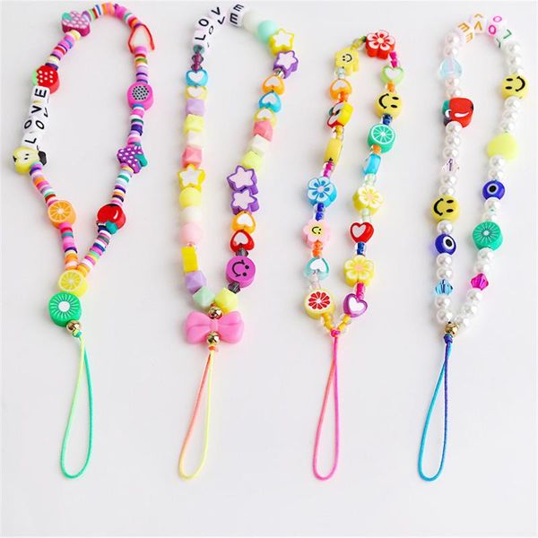 chokers 2021 phone chain love letter string wristband beads mobile lanyard polymer clay crystal beaded charm flower, Golden;silver
chokers 2021 phone chain love letter string wristband beads mobile lanyard polymer clay crystal beaded charm flower, Golden;silver