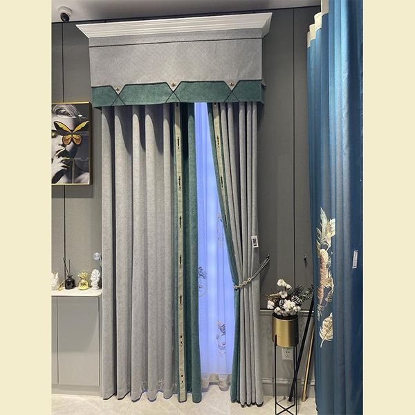 curtain & drapes northern european-style modern curtains chenille jacquard for living room bedroom luxury
curtain & drapes northern european-style modern curtains chenille jacquard for living room bedroom luxury