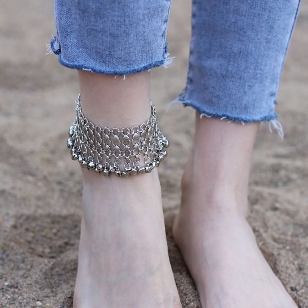 ethnic style exaggerated simple bell tassel chain anklets for women beach foot jewelry leg chain ankle bracelets accessories, Red;blue
ethnic style exaggerated simple bell tassel chain anklets for women beach foot jewelry leg chain ankle bracelets accessories, Red;blue