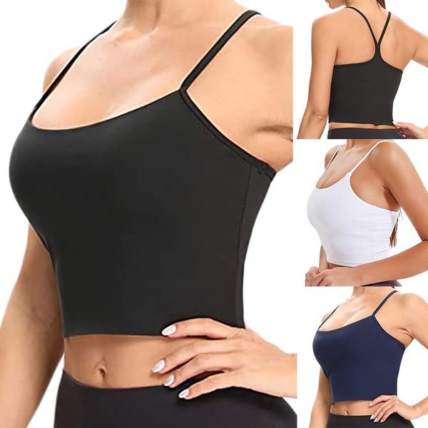 women's tanks & camis women crop halter sleeveless cropped vest off shoulder chest pad movement short tank y2k party bar dress, White
women's tanks & camis women crop halter sleeveless cropped vest off shoulder chest pad movement short tank y2k party bar dress, White